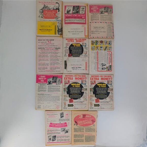 1960s Childrens Magazines VTG Stories Games Retro Art Advertising Ephemera Books - Picture 3 of 13